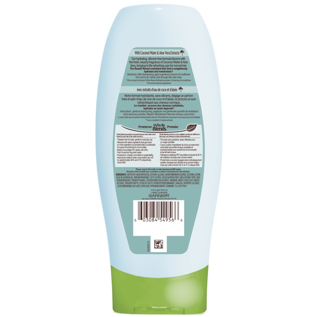 Whole Blends Revitalisant à l'eau de coco et à l'aloe vera