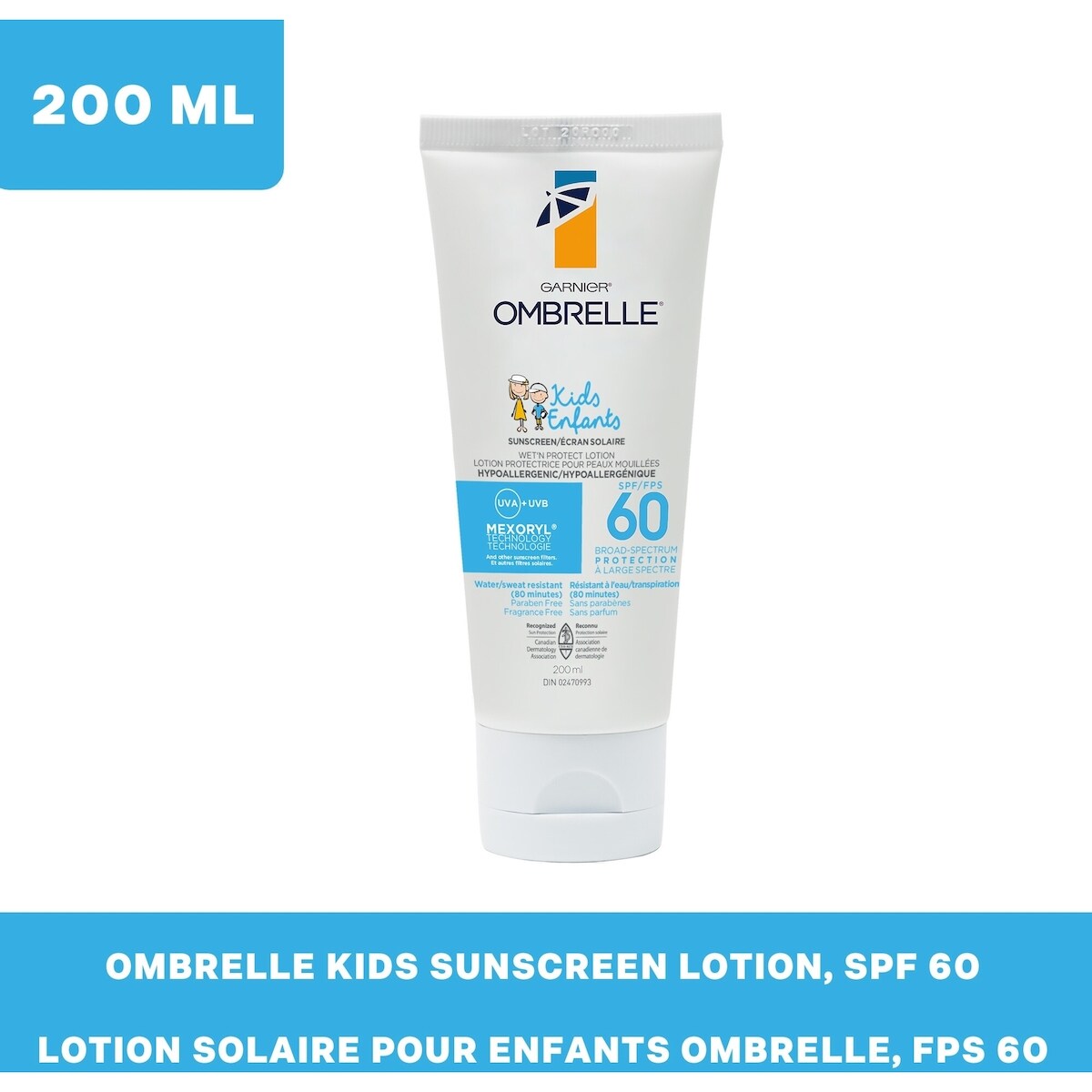 Kids SPF 60 Sunscreen Lotion
