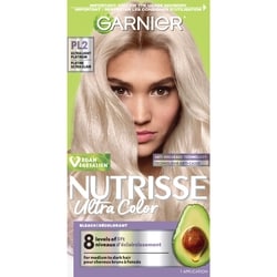 Garnier Ultra Color Hair Bleach PL2 Ultra Light Platinum – Permanent Hair Color Lifts Up to 8 Levels, Nourishing Formula, 1 Kit 1