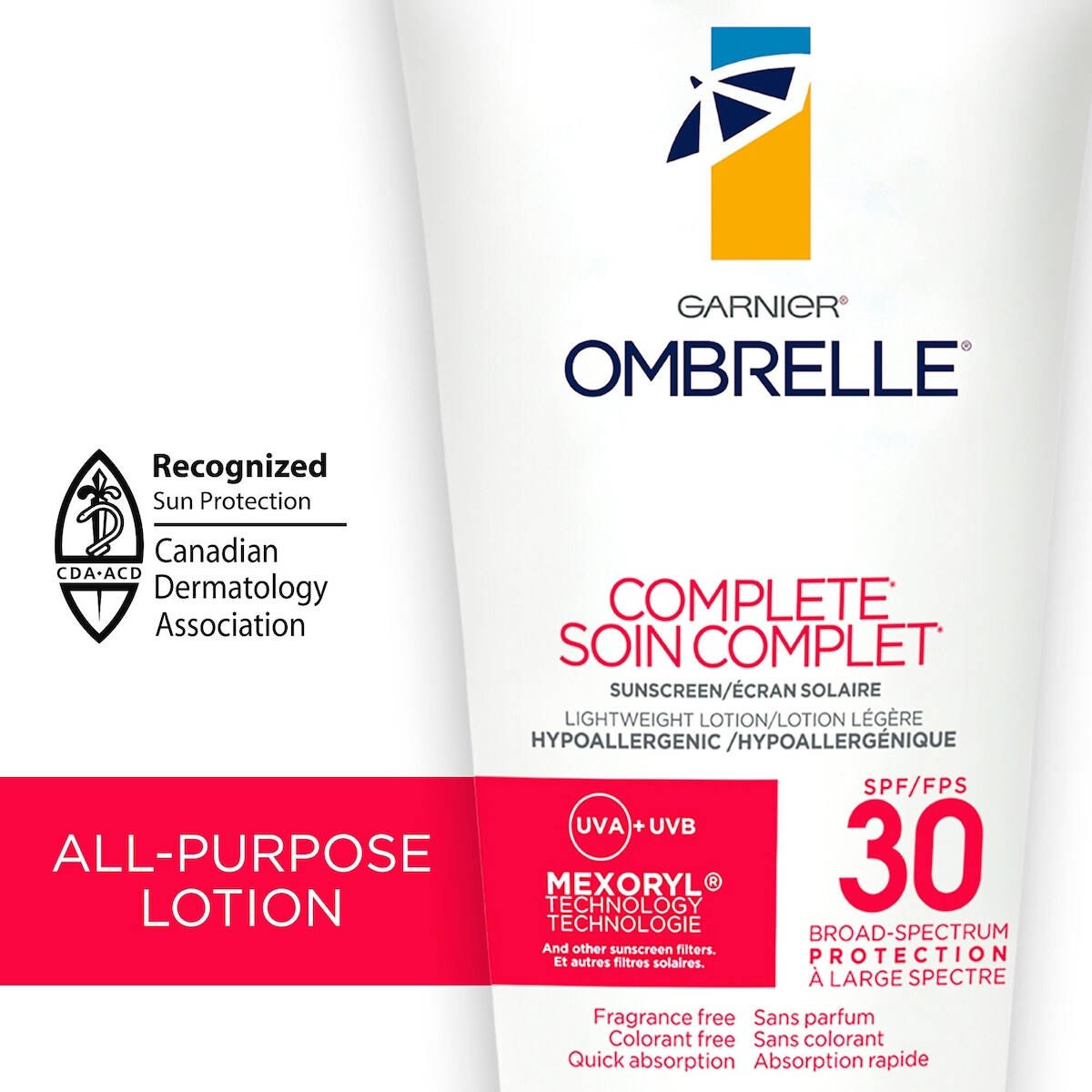 Lotion écran solaire complète SPF 30