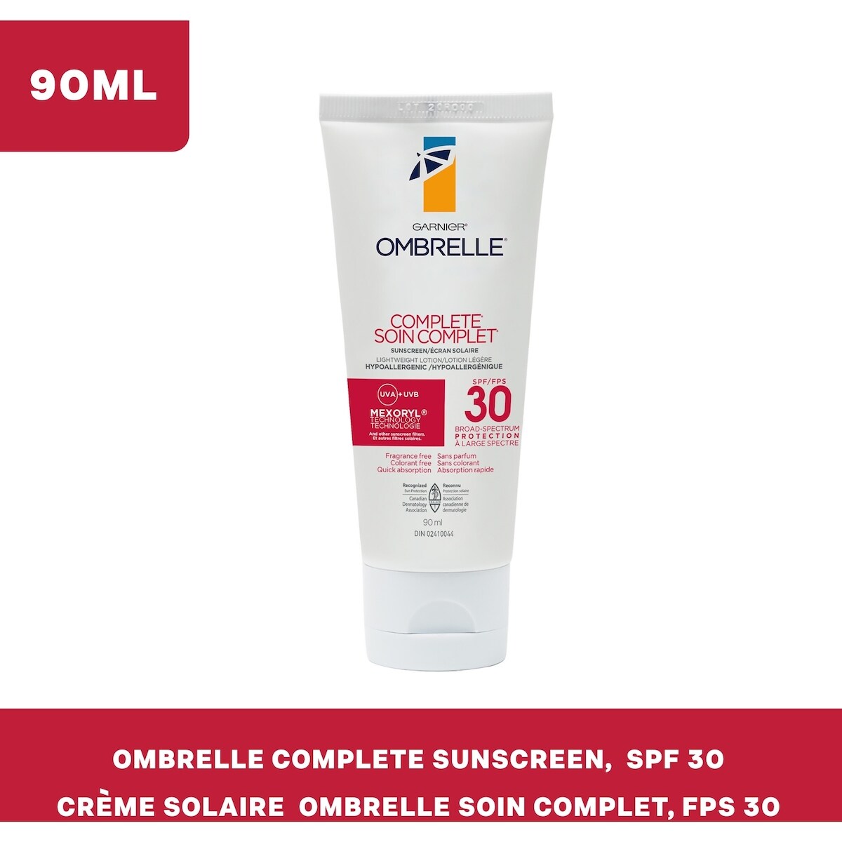 Lotion écran solaire complète SPF 30