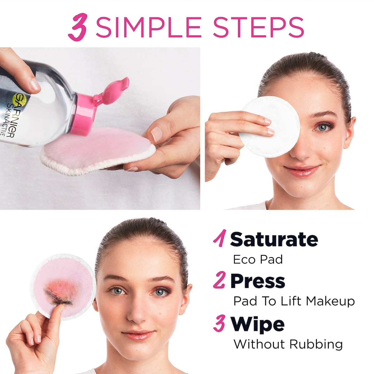 SkinActive Micellar Cleansing Eco Pads