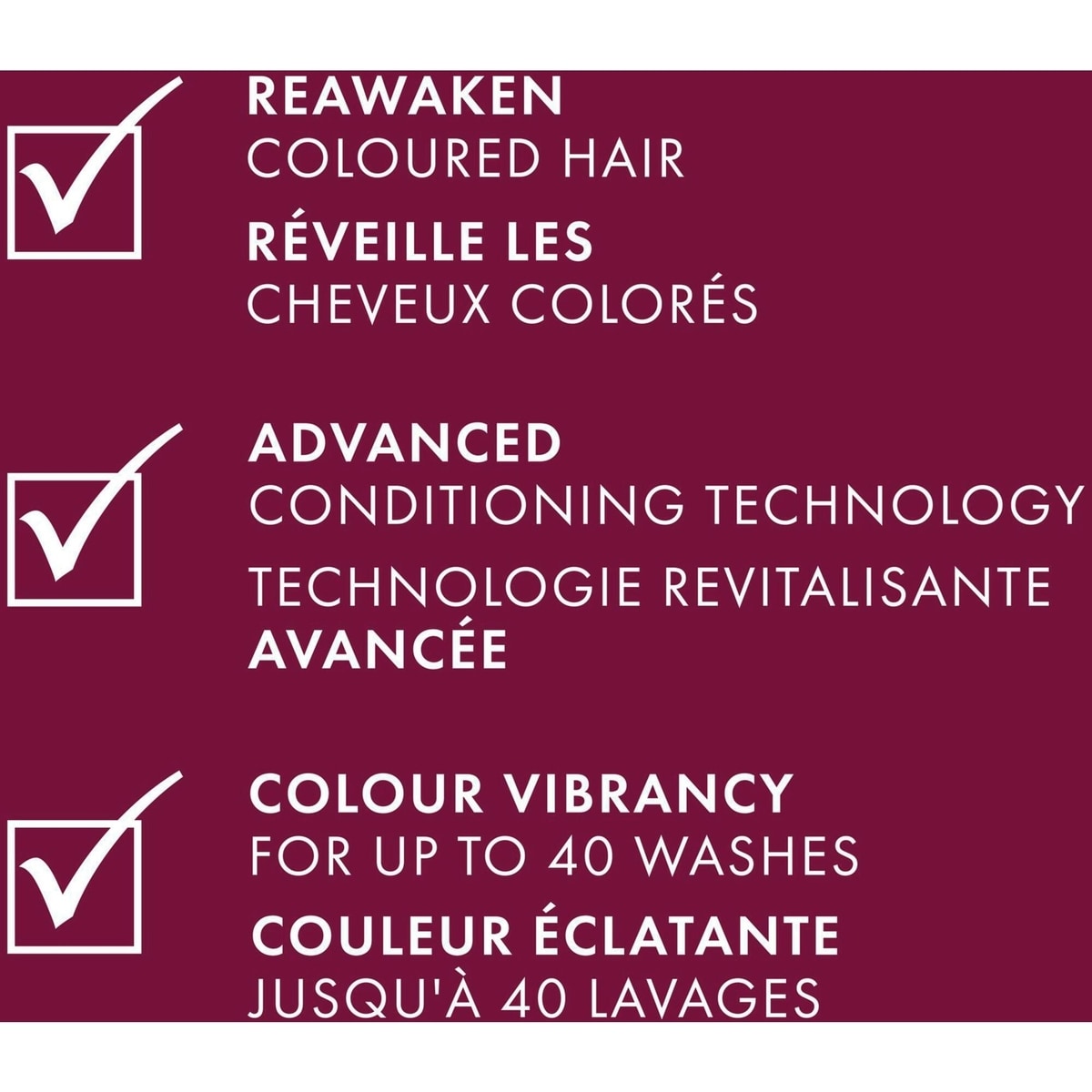 Conditioner for colour treated hair Colour Assure hair care to stay vibrant up to 40 washes 400 ml