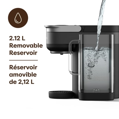 K-Crema Single Serve K-Cup Pod Coffee Maker, Black 6