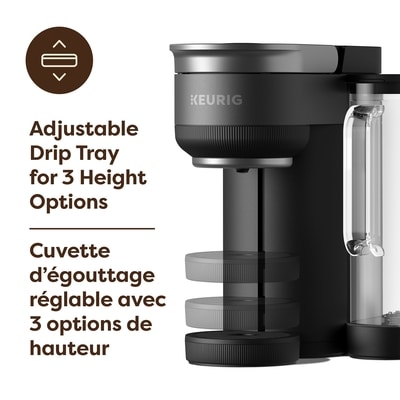 K-Crema Single Serve K-Cup Pod Coffee Maker, Black 7