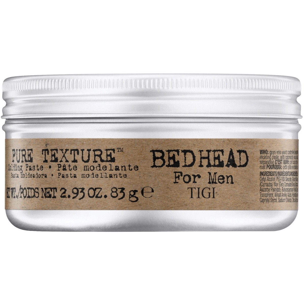 Bed Head For Men Pure Texture Molding Paste