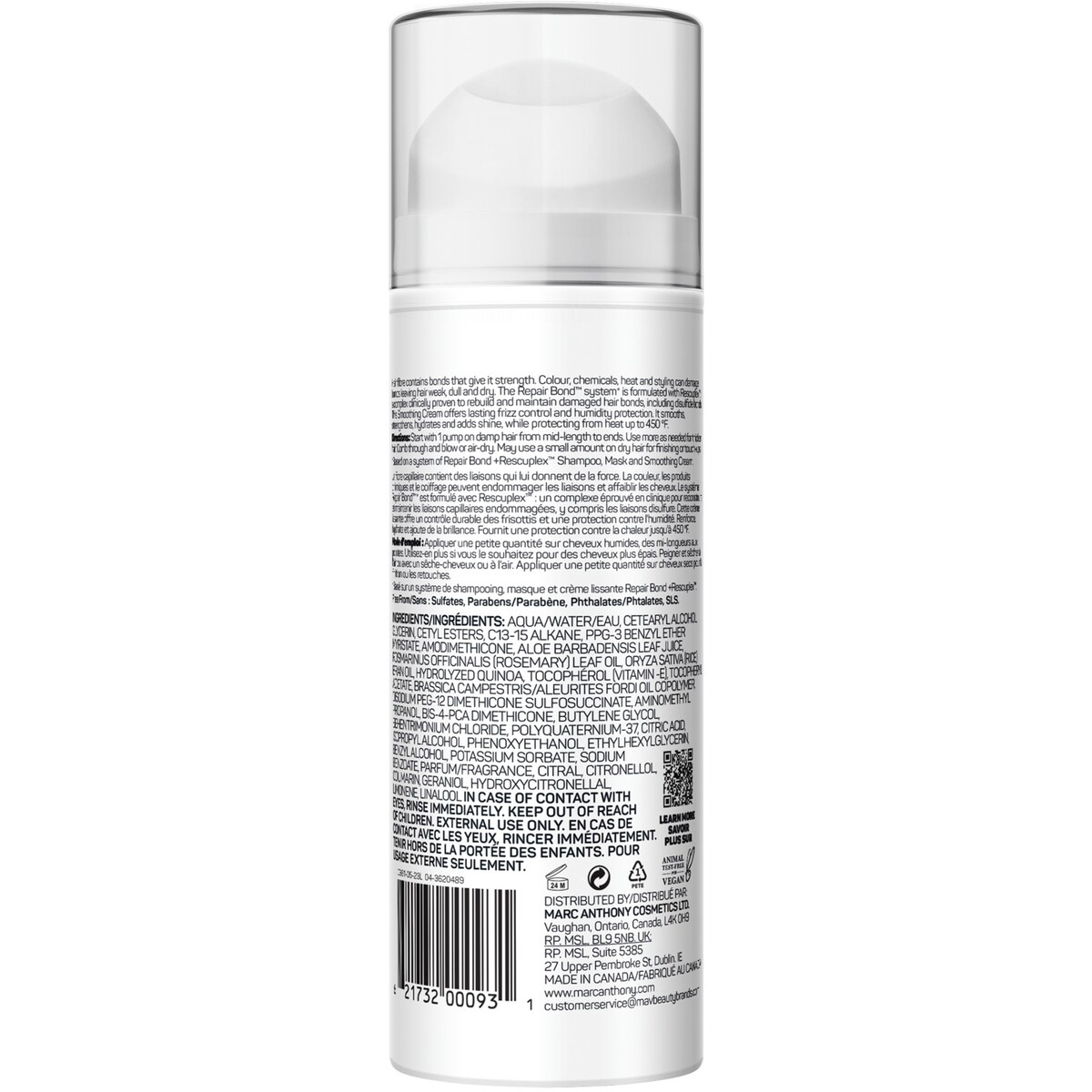 Repair Bond +Rescuplex™ Crème lissante défrisante