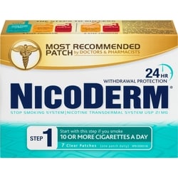 Stop Smoking System, STEP 1, 7 clear patches (one patch daily) 21 mg/day 1