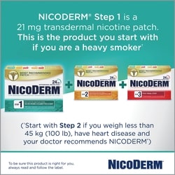 Stop Smoking System, STEP 1, 7 clear patches (one patch daily) 21 mg/day 4