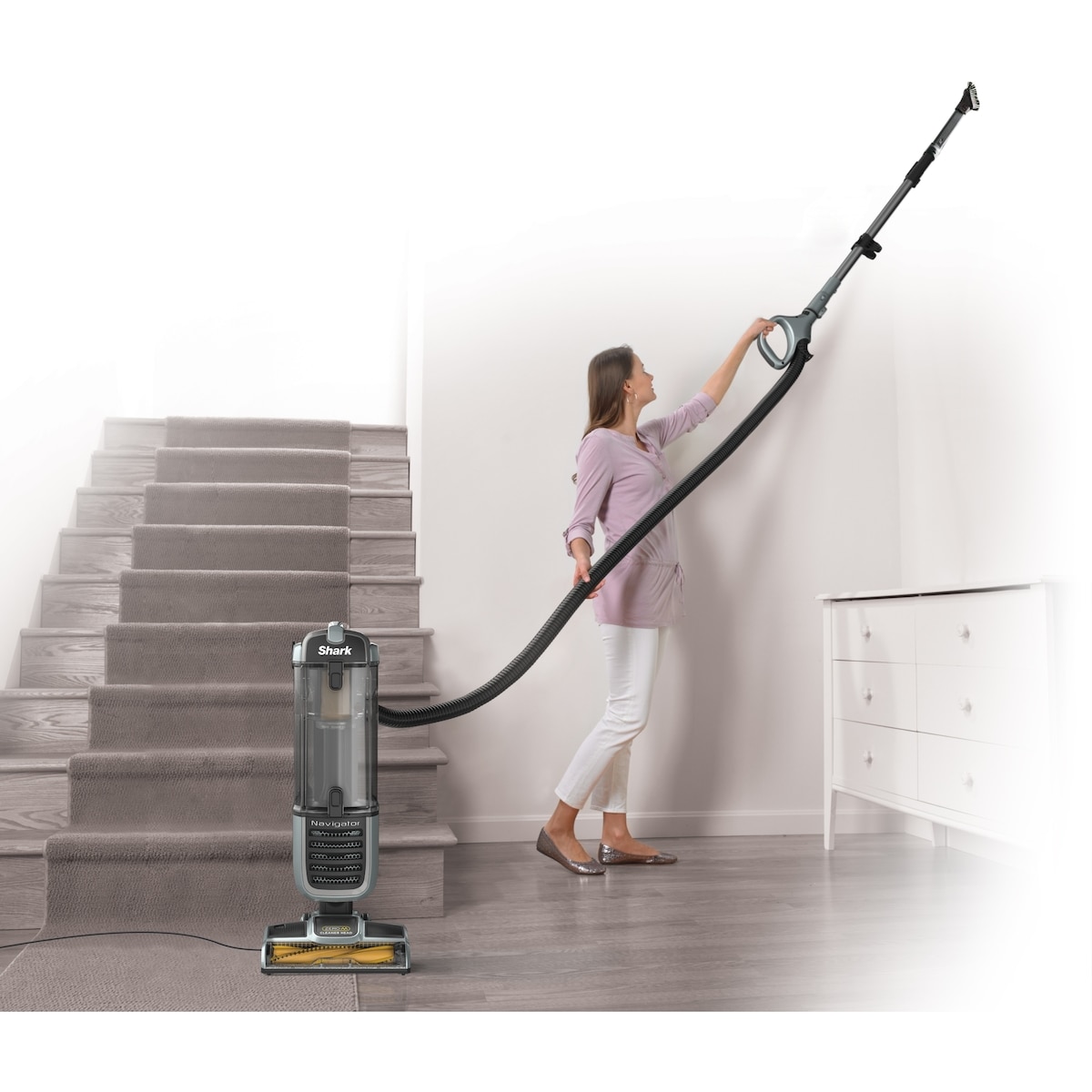 Shark Navigator® Self-Cleaning Brushroll Pet Upright Vacuum