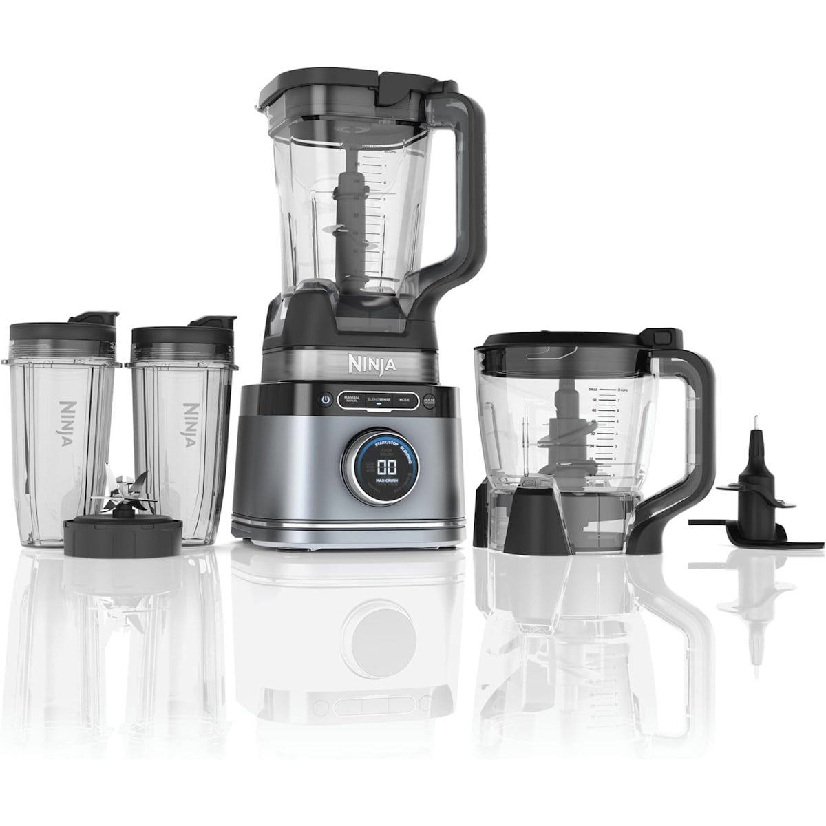 Mélangeur de puissance Ninja Detect Kitchen System + processeur avec technologie blendsense