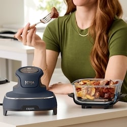 FN101CGY Crispi 4-in-1 Portable Glass Air Fryer Cooking System 3