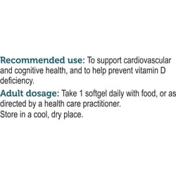 Omega3+ Triple Strength + D3, Omega 3 Fish Oil, 647mg EPA & 253mg DHA Per Daily Dose, 1000 IU Vitamin D3 3
