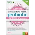Genuine Health Advanced Gut Health Daily Probiotics for Women, 50 Billion CFU, 15 Diverse Strains