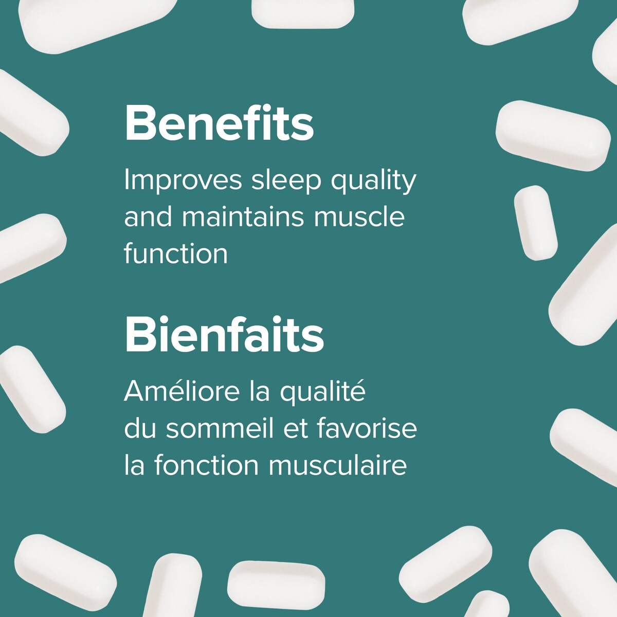 Mélatonine Magnésium Puissance maximale 10/150 mg