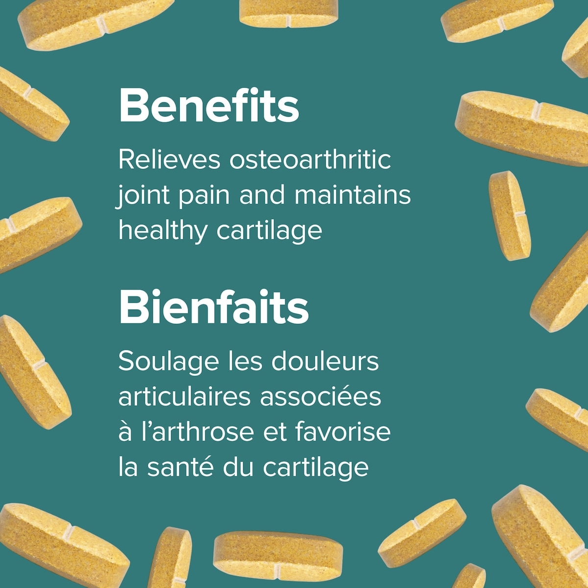 Osteo Joint Ease avec InflamEase et Glucosamine
