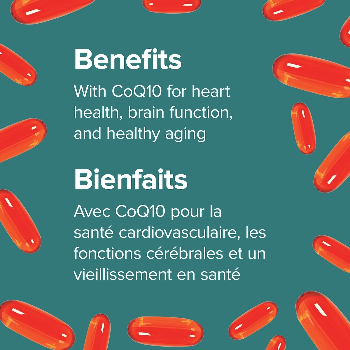 Oméga-3 Triple concentration avec CoQ10 900 mg AEP/ADH