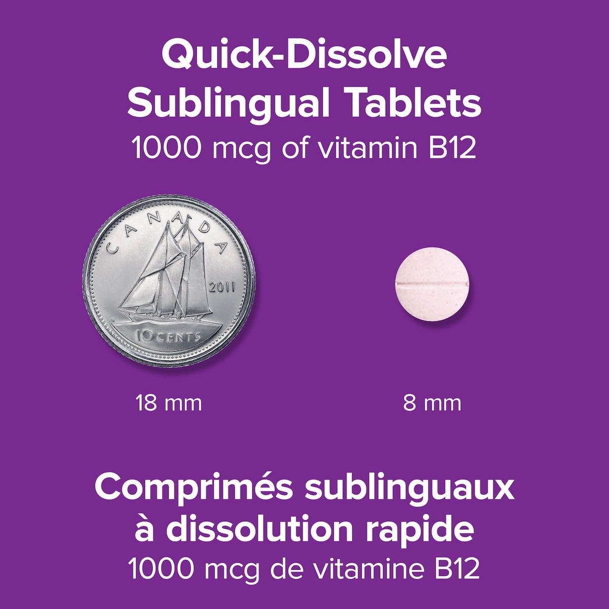 Vitamine B12 méthylcobalamine 1 000 mcg