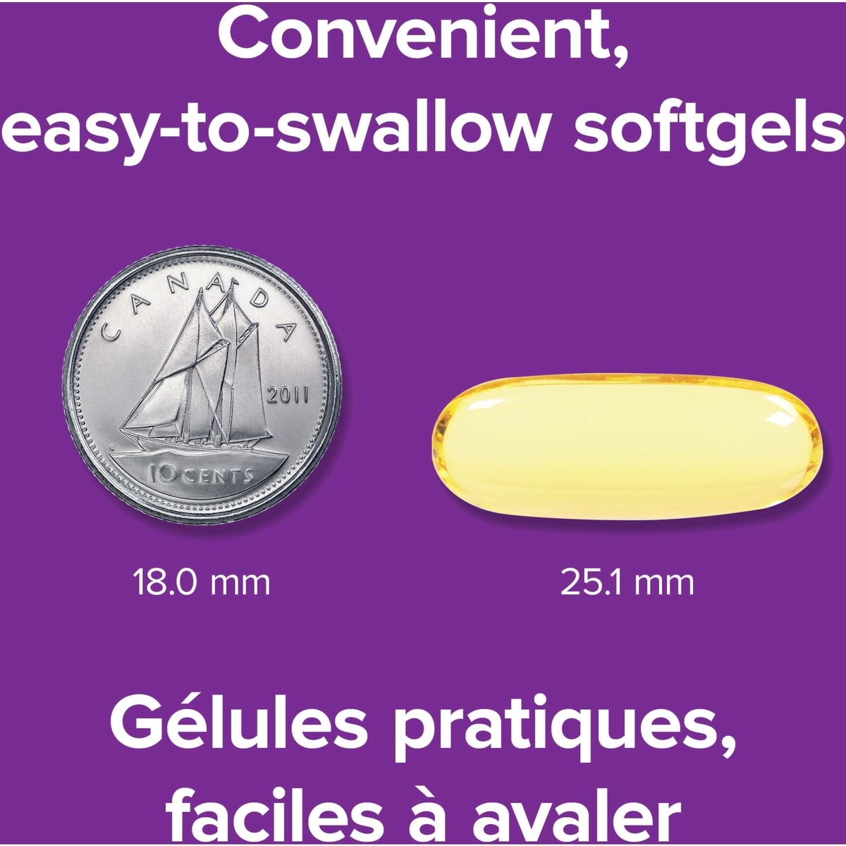 Huiles de poissons oméga–3 300 mg AEP/ADH 1 000 mg