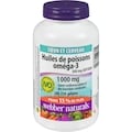Webber Huiles de poissons oméga–3 300 mg AEP/ADH 1 000 mg