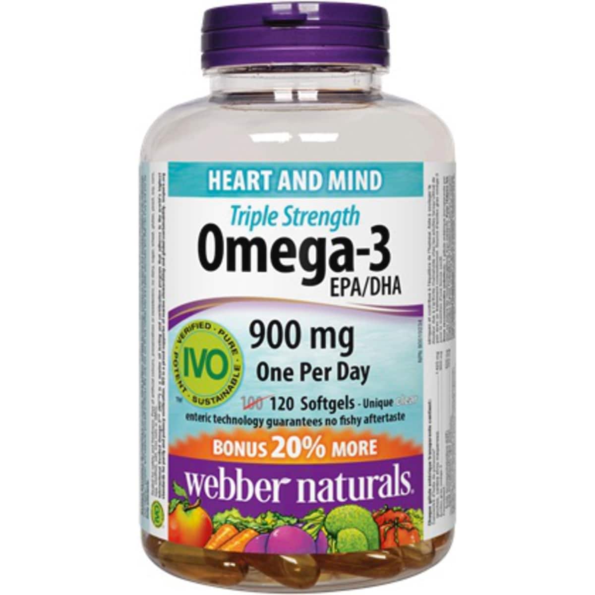 Triple Strength Omega-3 900 mg EPA/DHA
