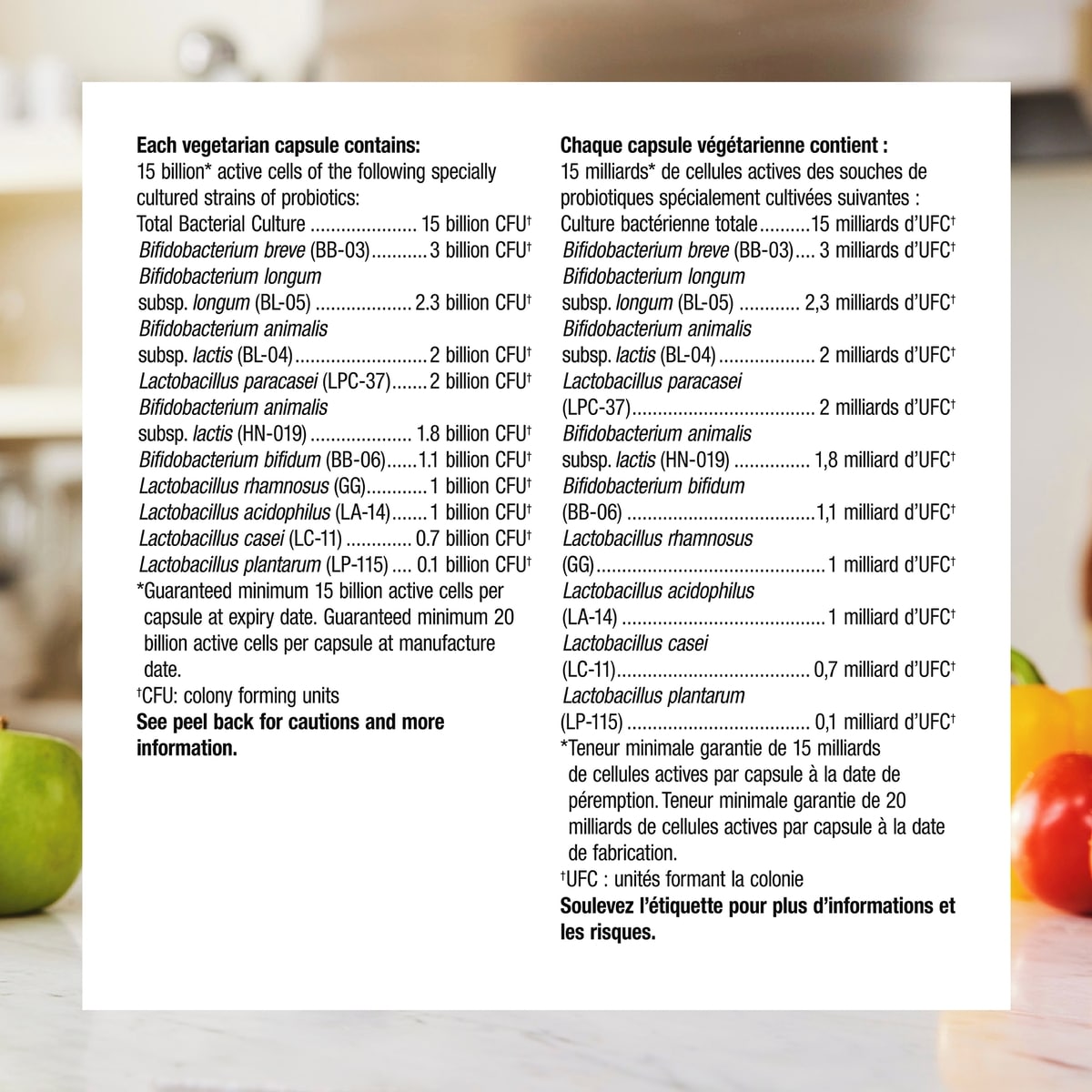 Adult 50+ Probiotic 15 Billion