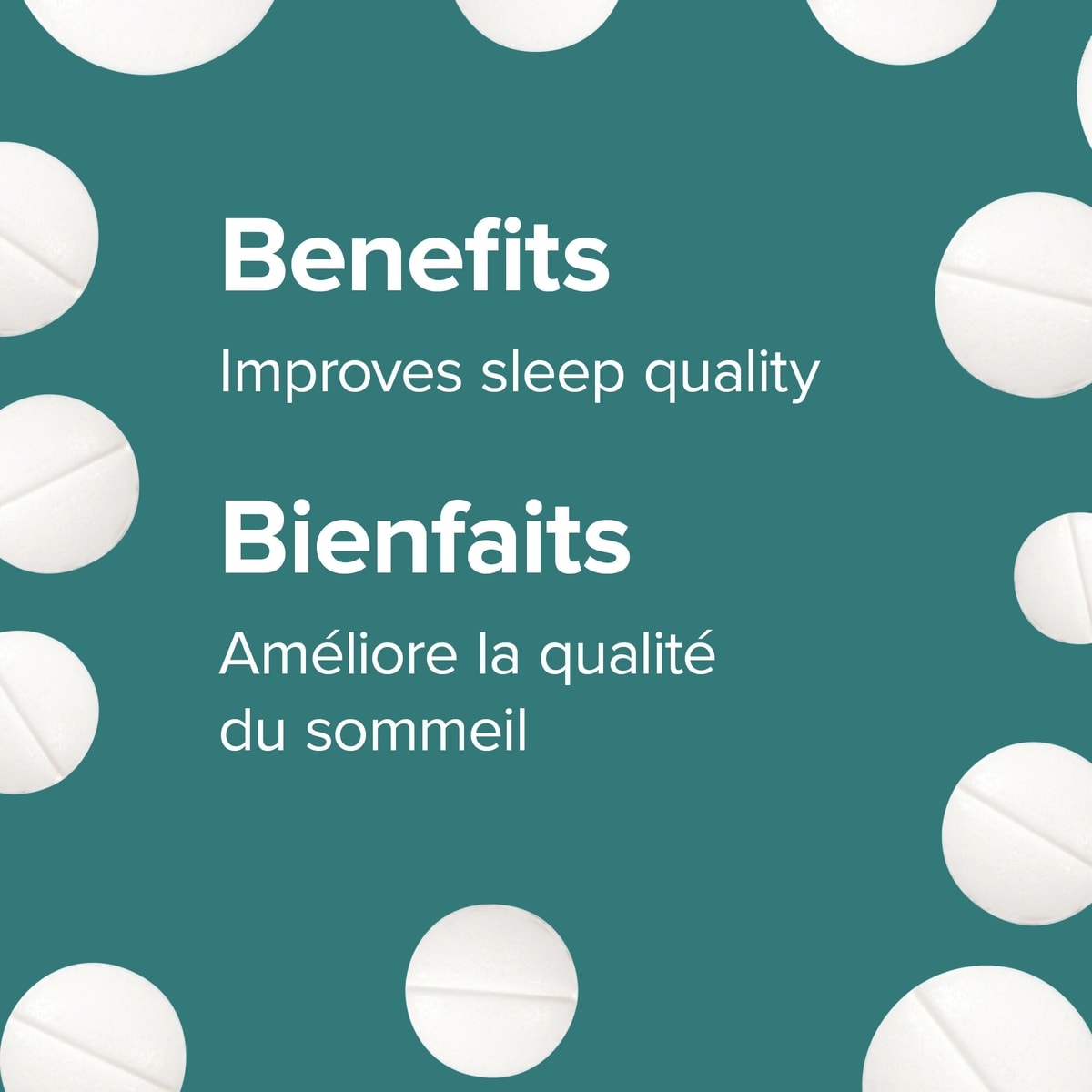 Puissance maximale Mélatonine Dissolution rapide 10 mg