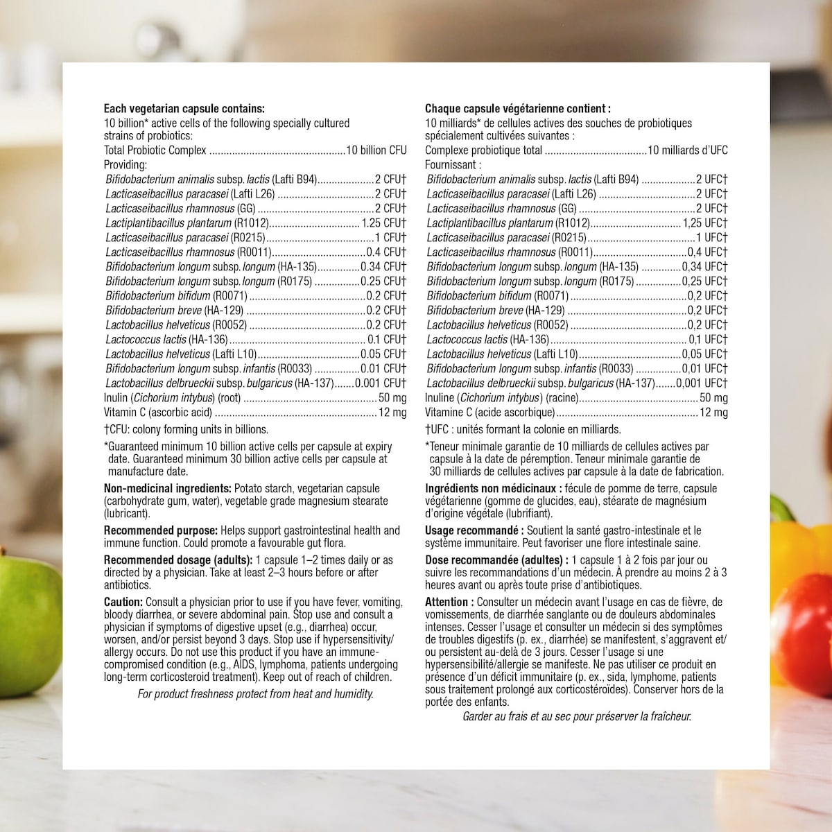 Probiotic 10 Billion + Prebiotic
