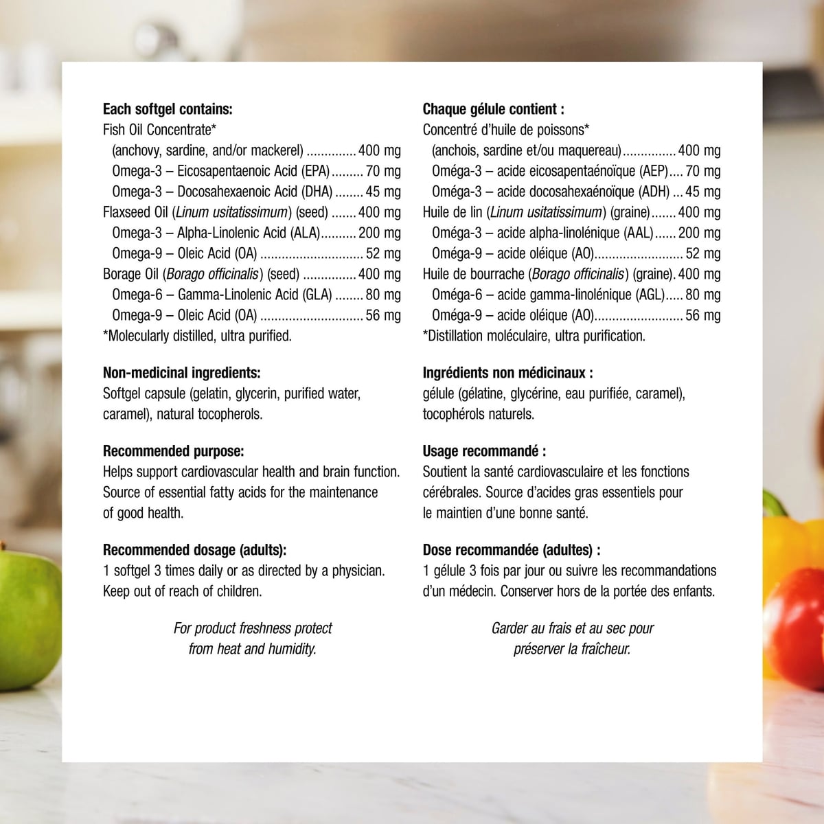 Oméga 3-6-9 Poisson