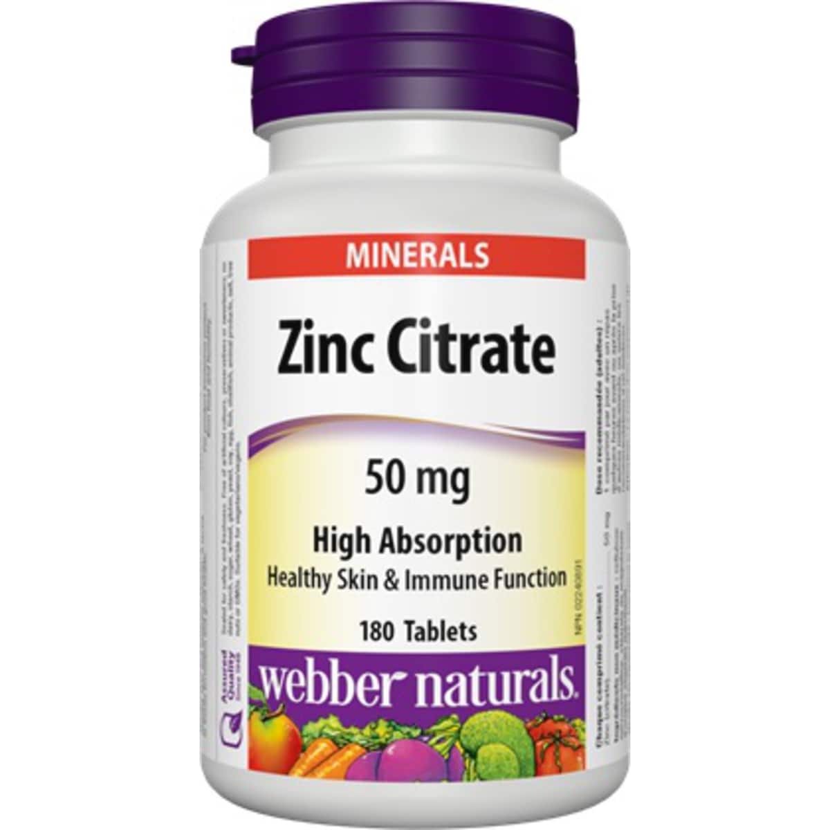 Citrate de Zinc 50 mg