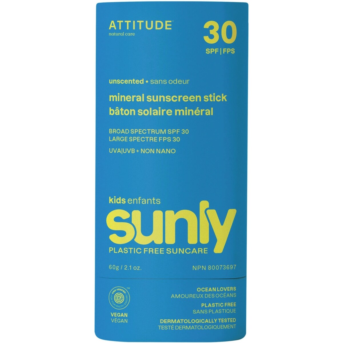 Sunly Enfants - Bâton Solaire - Sans Odeur - 30 FPS