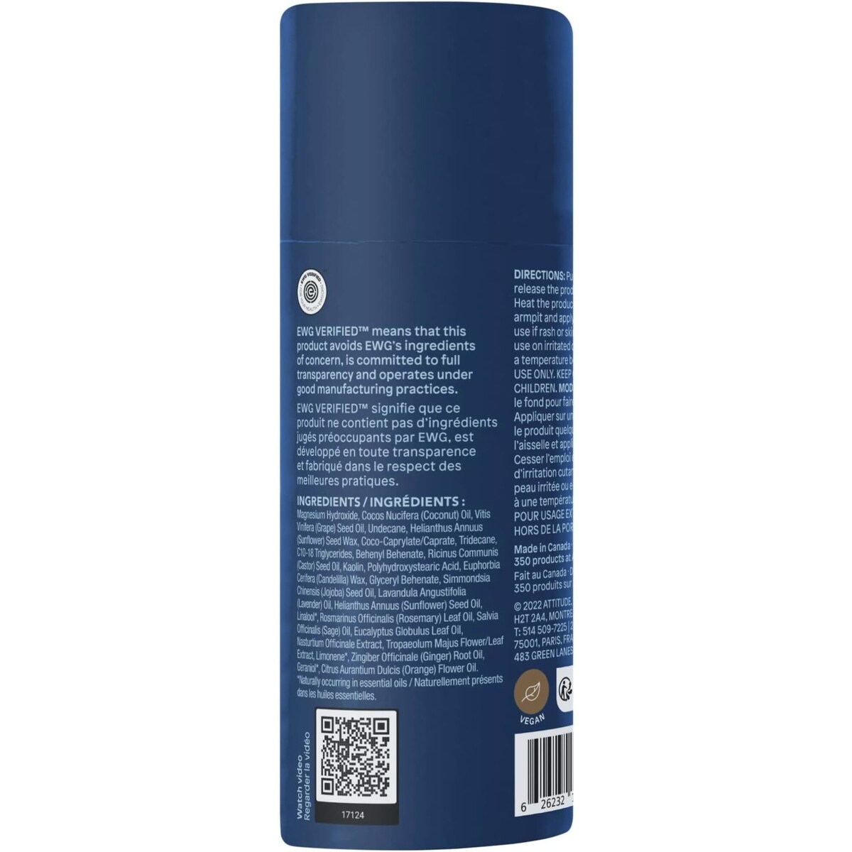 Leaves Bar - Déodorant - Sauge et Romarin