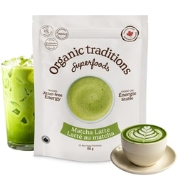 Matcha Latte with Probiotics 3