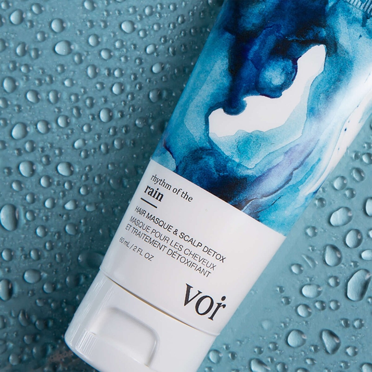 Masque pour les cheveux et traitement détoxifiant