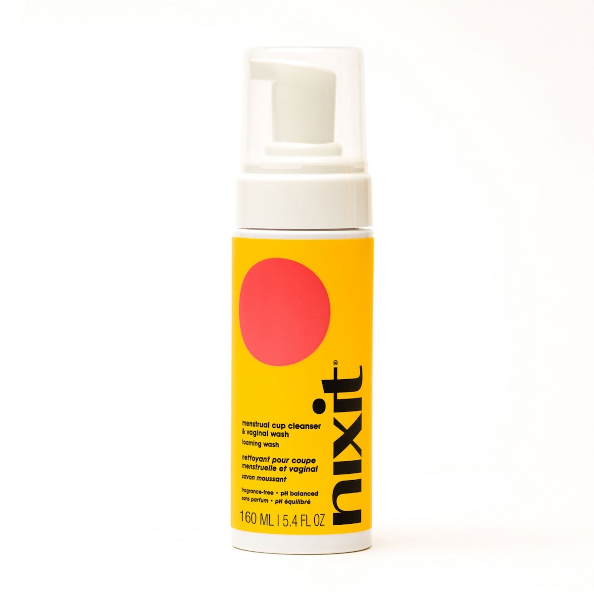 Nettoyant pour coupe menstruelle et vaginal savon moussant