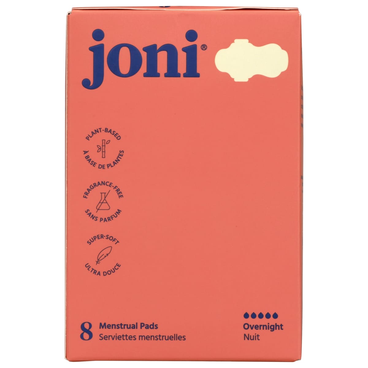 Organic Bamboo Overnight Pads • All-Night Comfort, Plant-based