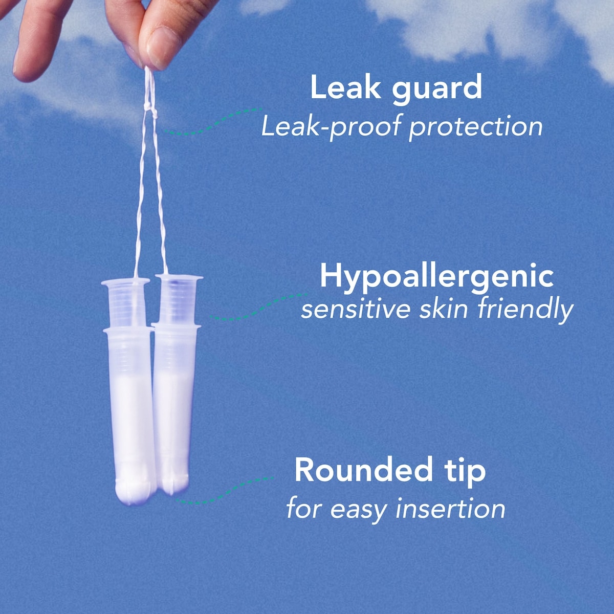 Tampons en Coton Biologique