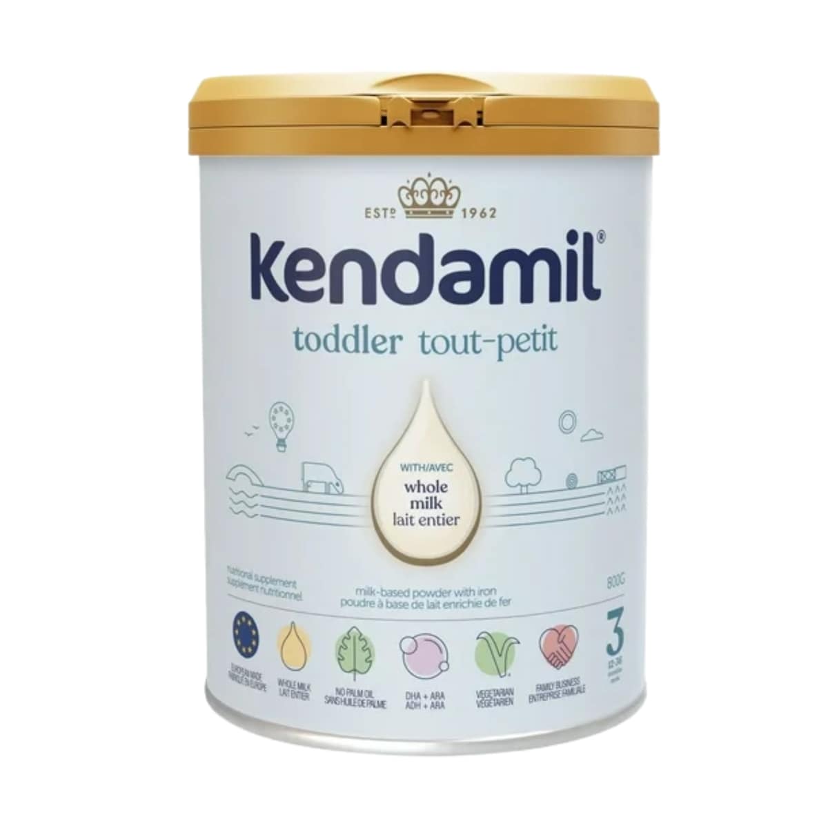 Préparation en poudre pour tout-petits Classique 28,2 onces (12 à 36 mois) Poudre Classique pour tout-petits