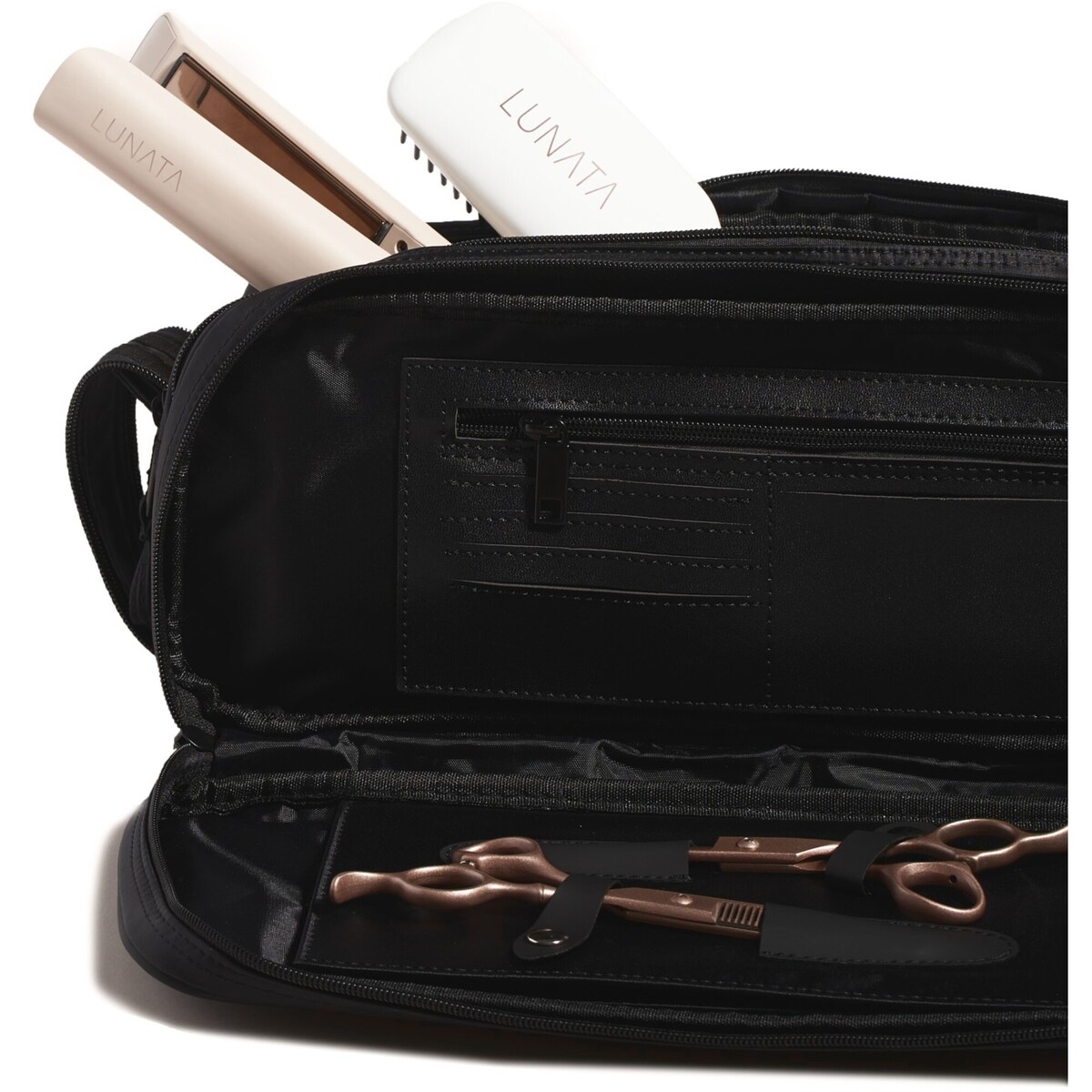 Étui d’entreposage professionnel pour outils de coiffure