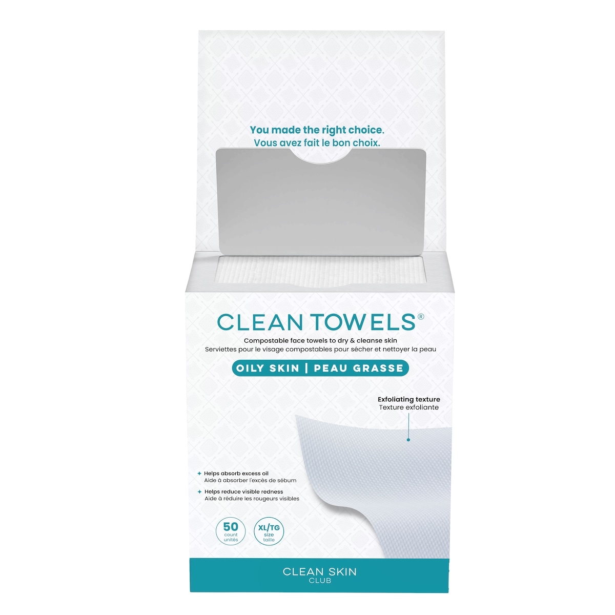 Clean Towels XL Oil Control