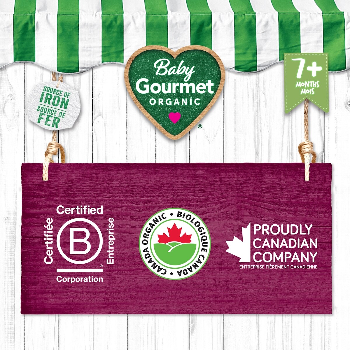 fraise de Chine et prune avec grains anciens