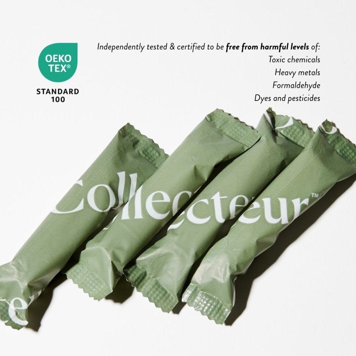 100% Certified Organic Cotton Tampons, Multipack