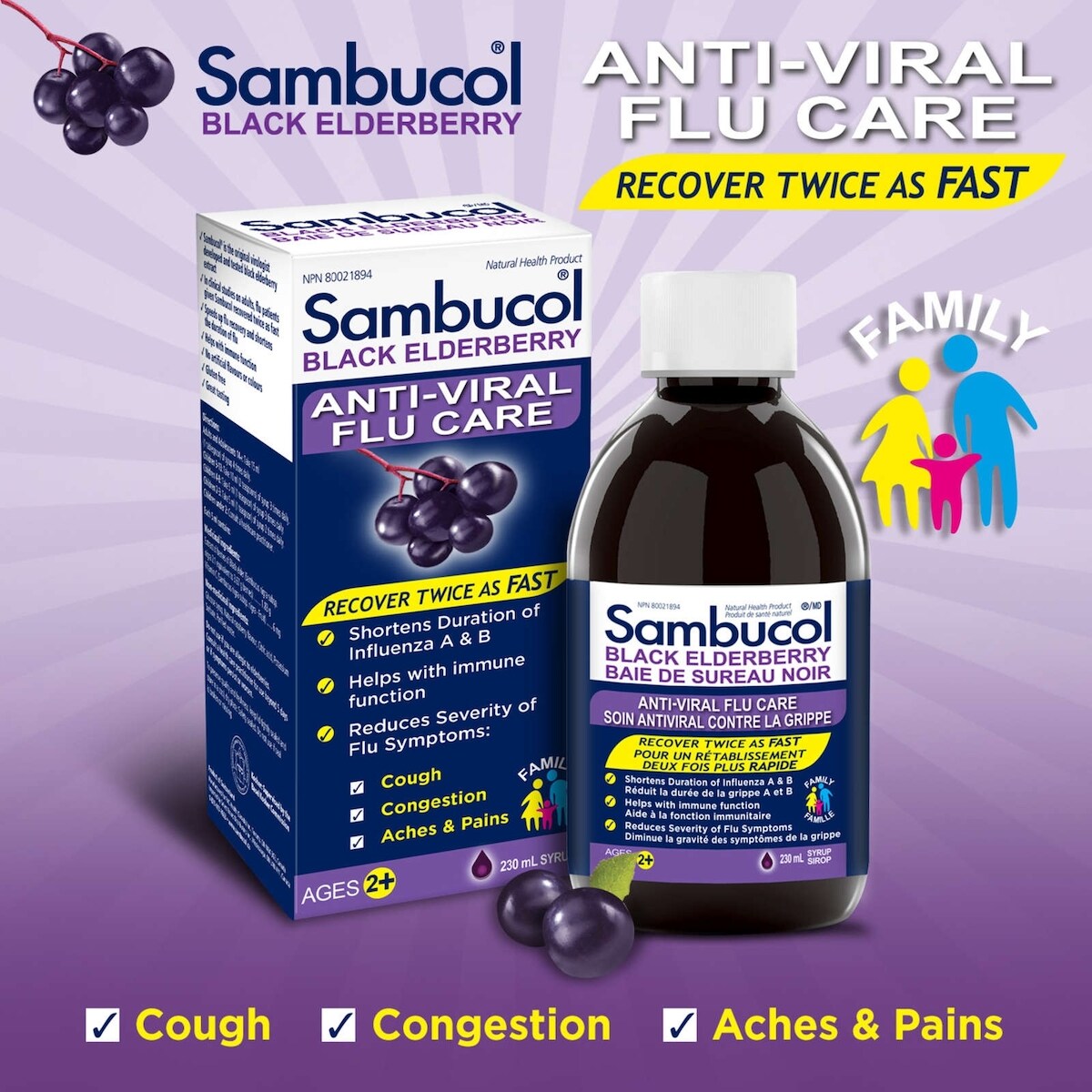 Sambucol AntiViral Contre La Grippe