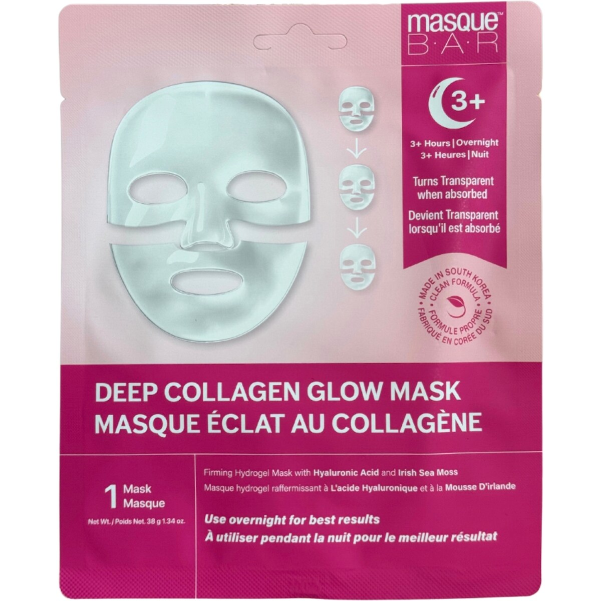 Masque Éclatant Profond Au Collagène
