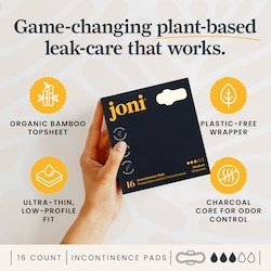 Organic Bamboo Incontinence Pads • Fast-Absorb, Plant-Based 2