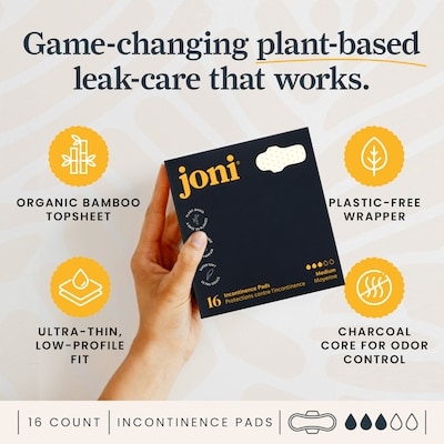 Organic Bamboo Incontinence Pads • Fast-Absorb, Plant-Based 2