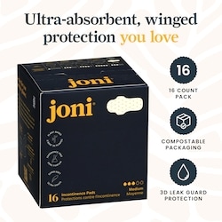 Organic Bamboo Incontinence Pads • Fast-Absorb, Plant-Based 4
