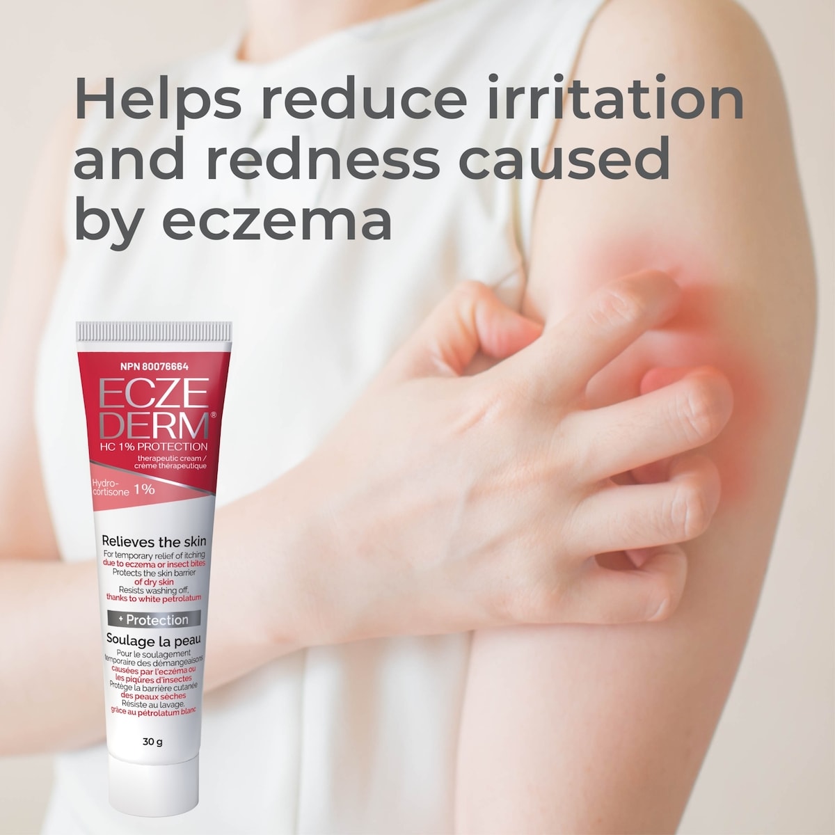HC 1% protection therapeutic cream with 1% hydrocortisone