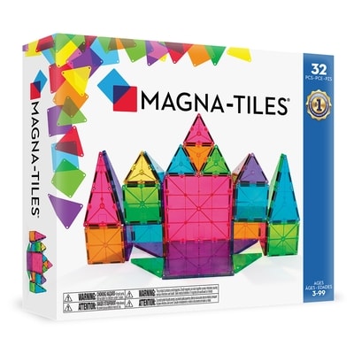 Ensemble De Construction MAGNETIC Classique De 32 Pièces, La Marque De Construction Magnétique ORIGINALE