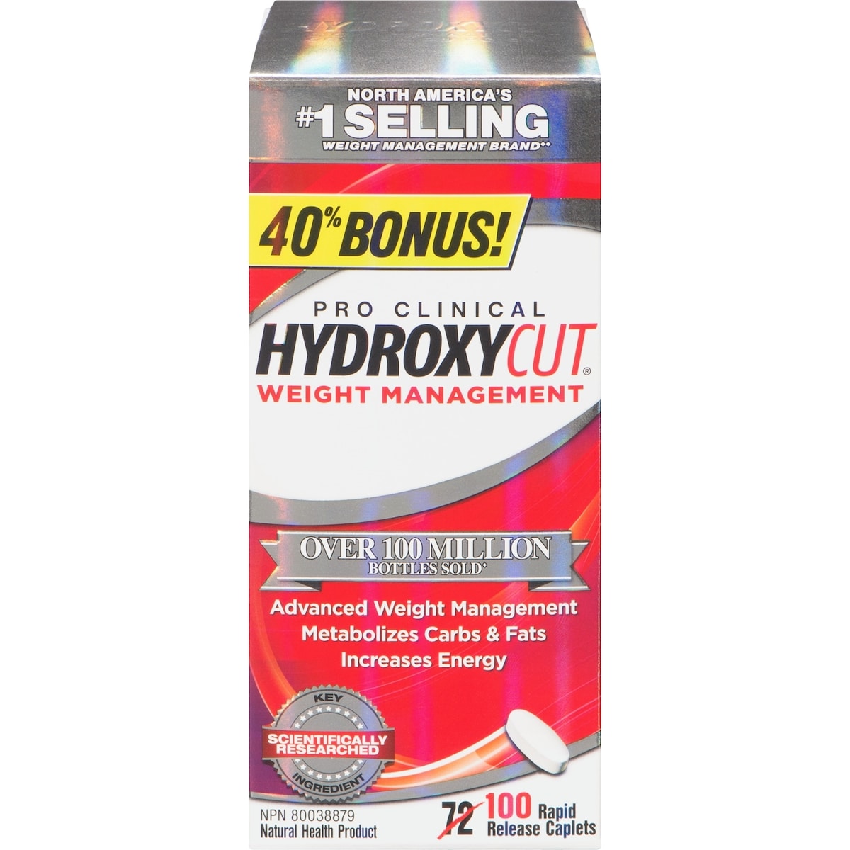 Hydroxycut Pro Clinical Supplément de gestion de poids